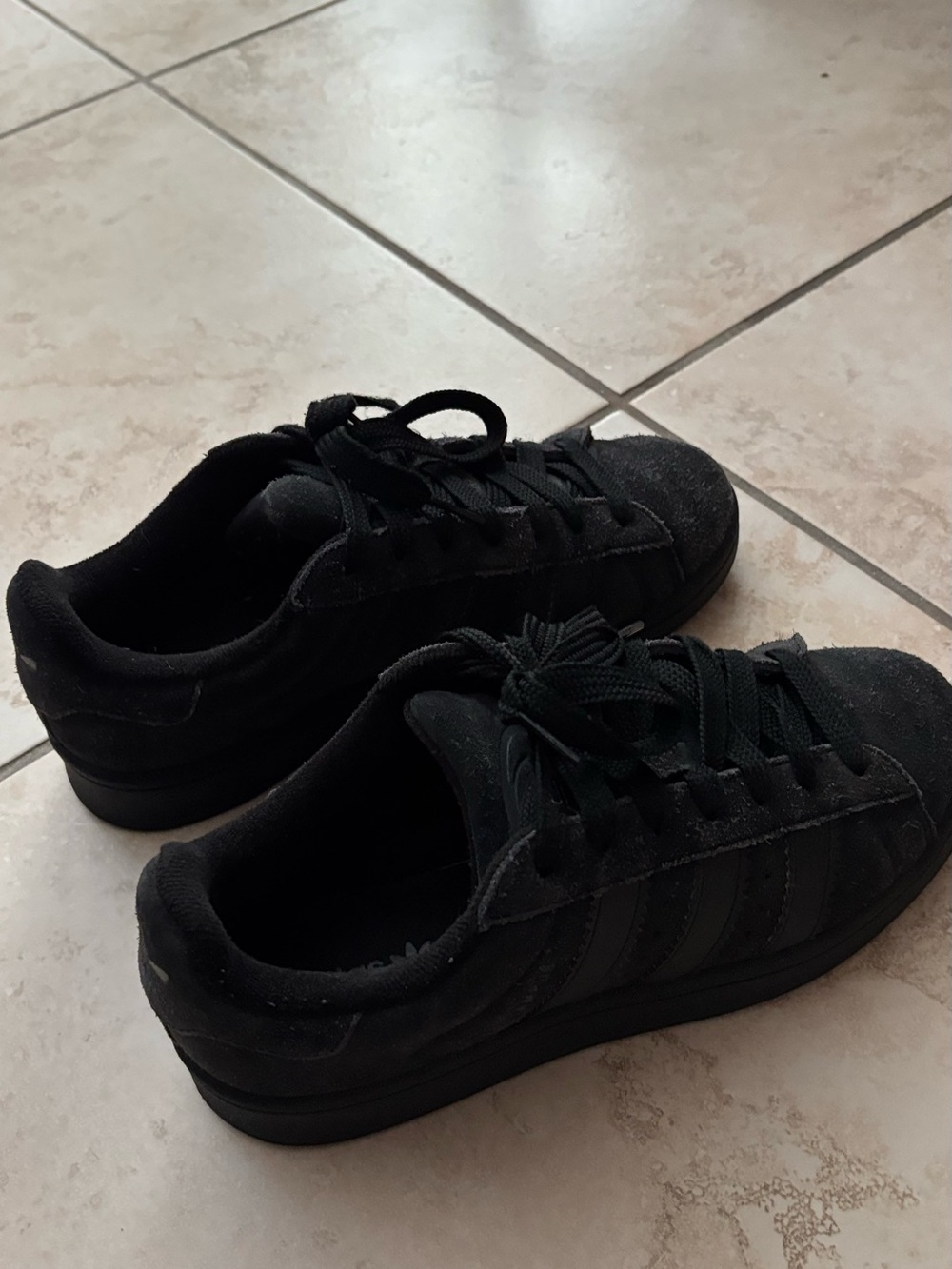 Black Adidas Campus